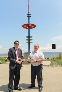 GINSBURG AND HAVERSTRAW CELEBRATE COMPLETION OF WATERFRONT PROMENADE PARK