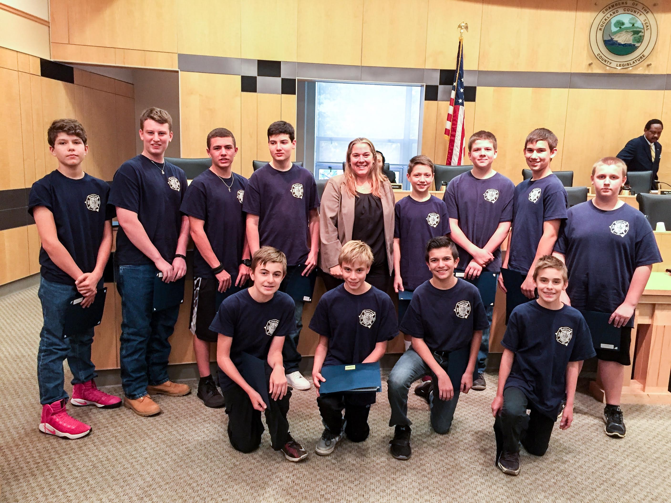 Santulli Honors Fire & EMS Youth Academy