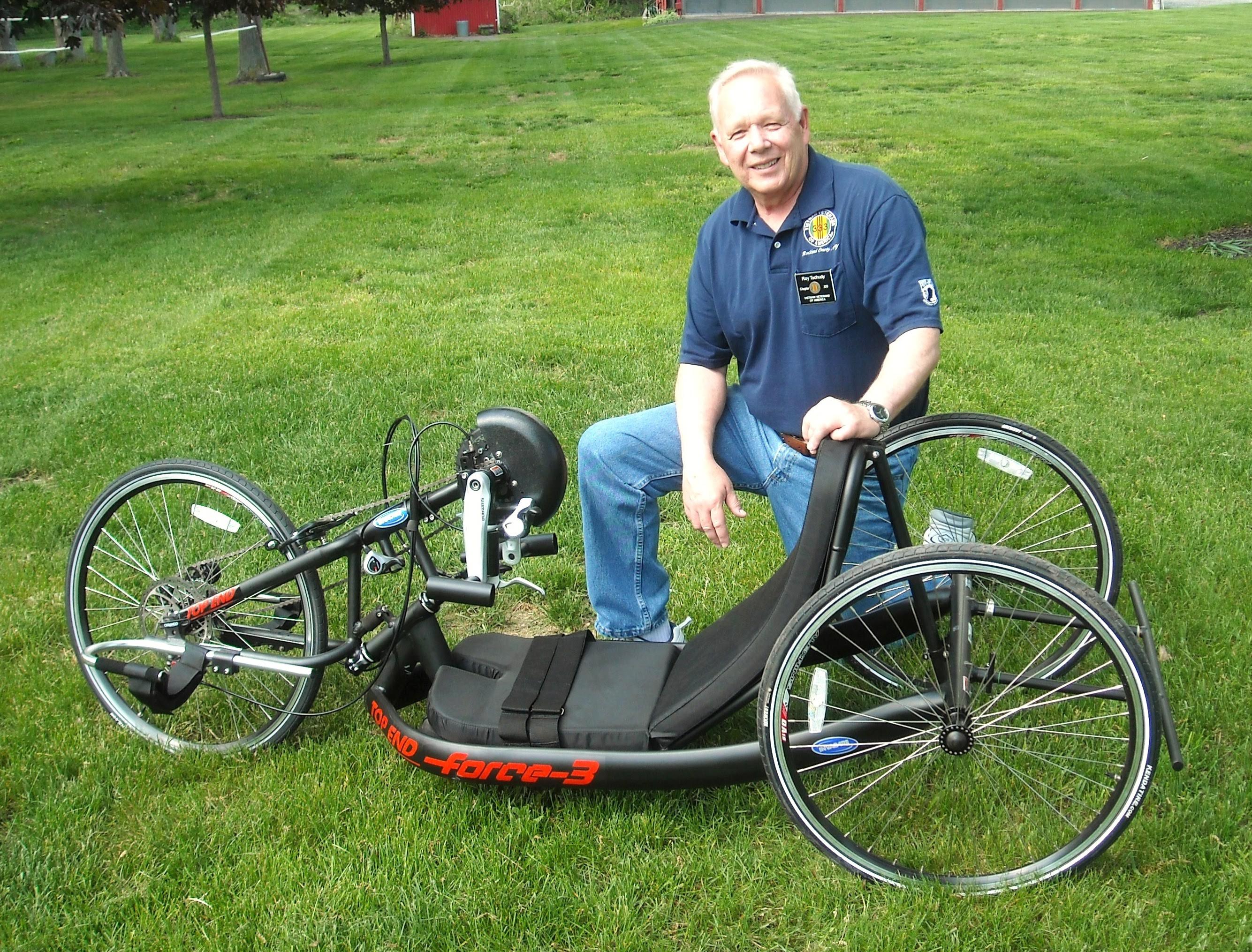 Unsung Hero Roy Tschudy: Vietnam Veterans of America Handcycle Program Leader