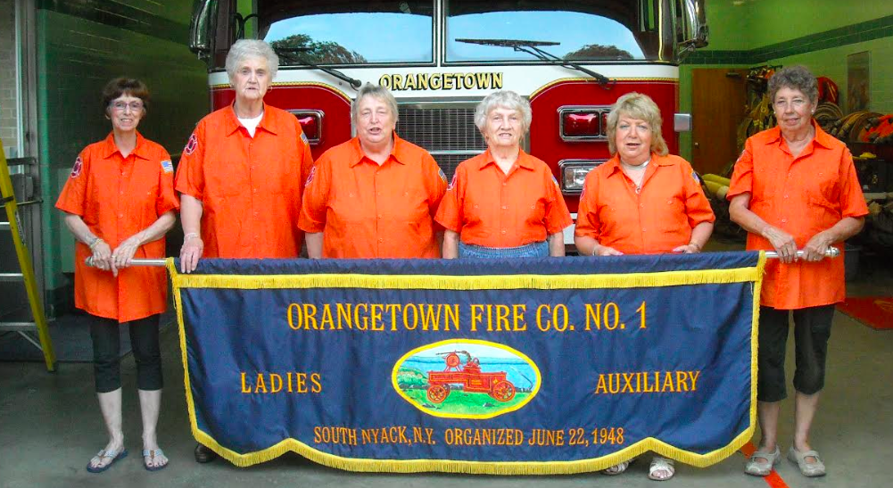 Unsung Heroes: Ladies Auxiliary Members Representing Fire Departments from Nyack and Garnerville
