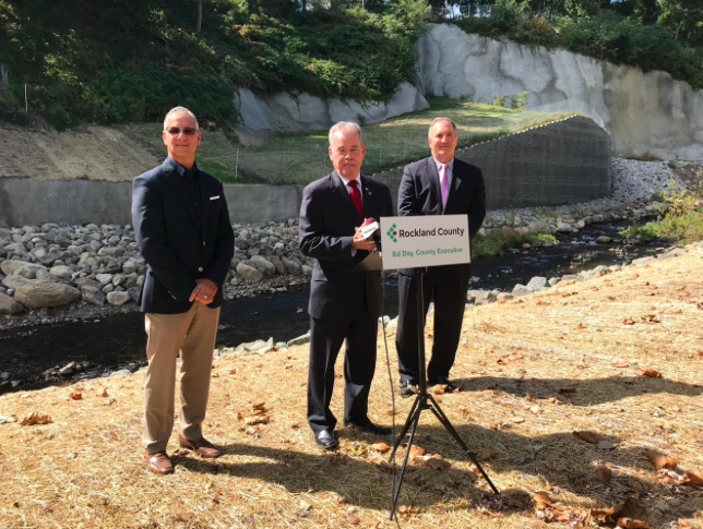Creek Embankment Stabilization Project Completed in West Haverstraw Work