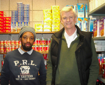 Volunteers of the Week: Michael VerSchneider and Richard George, RCC Food Cupboard