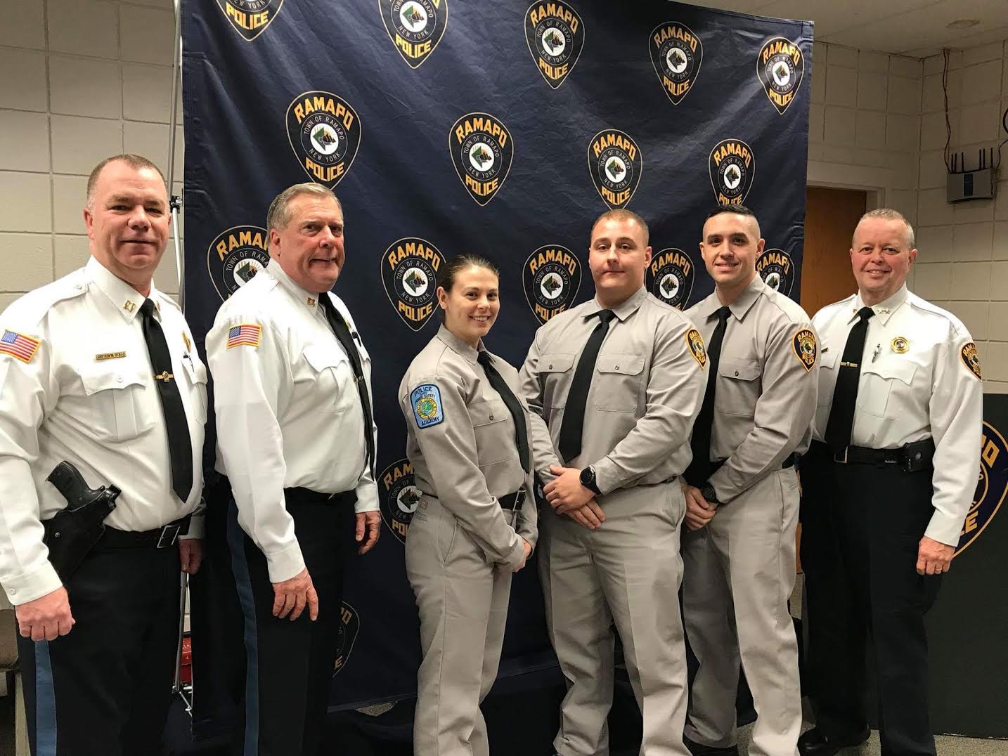 Three new officers in Ramapo