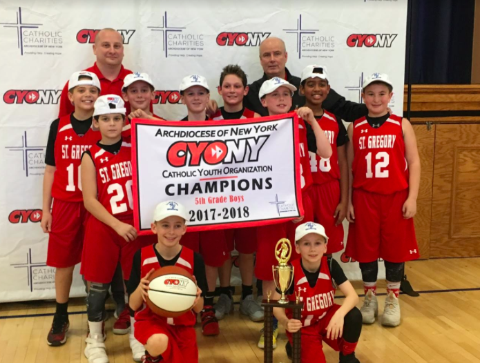 Congrats to St.Gregory CYO State Champs