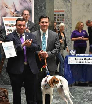 BRABENEC JOINS FURRY FRIENDS AT LEGISLATIVE ANIMAL ADVOCACY DAY IN ALBANY