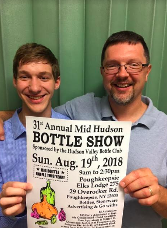 Teenager named president of Hudson Valley Bottle Club; Prepares for 31st Annual Mid-Hudson Bottle Show