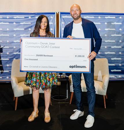 Piermont woman wins Optimum’s Derek Jeter Community GOAT Contest