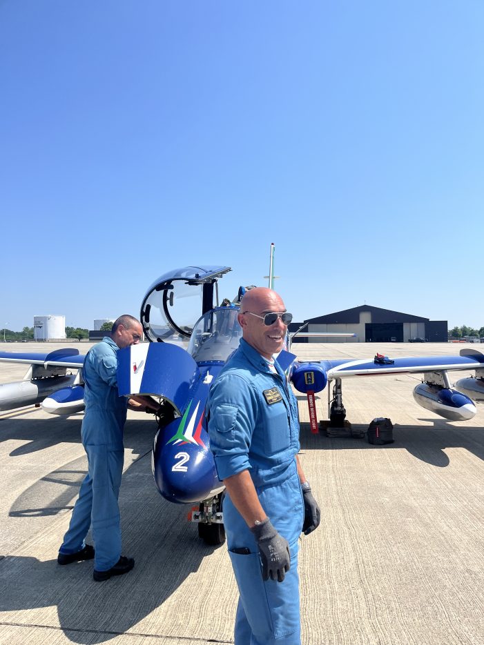 Frecce Tricolori Take to the U.S. Skies for the First Time in 32 Years