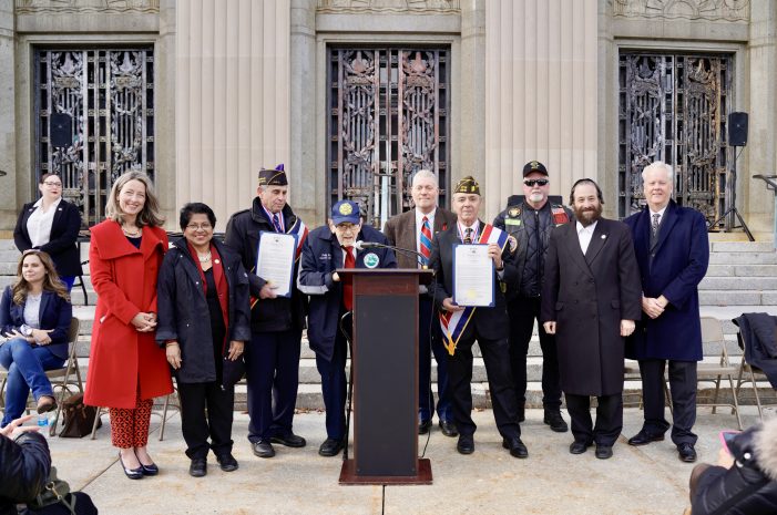 Rockland County Legislature Recognizes  Navy Veteran Gebbia & Army Veteran Hershkowitz