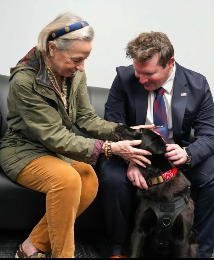 K9 Named After The Man in the Red Bandana