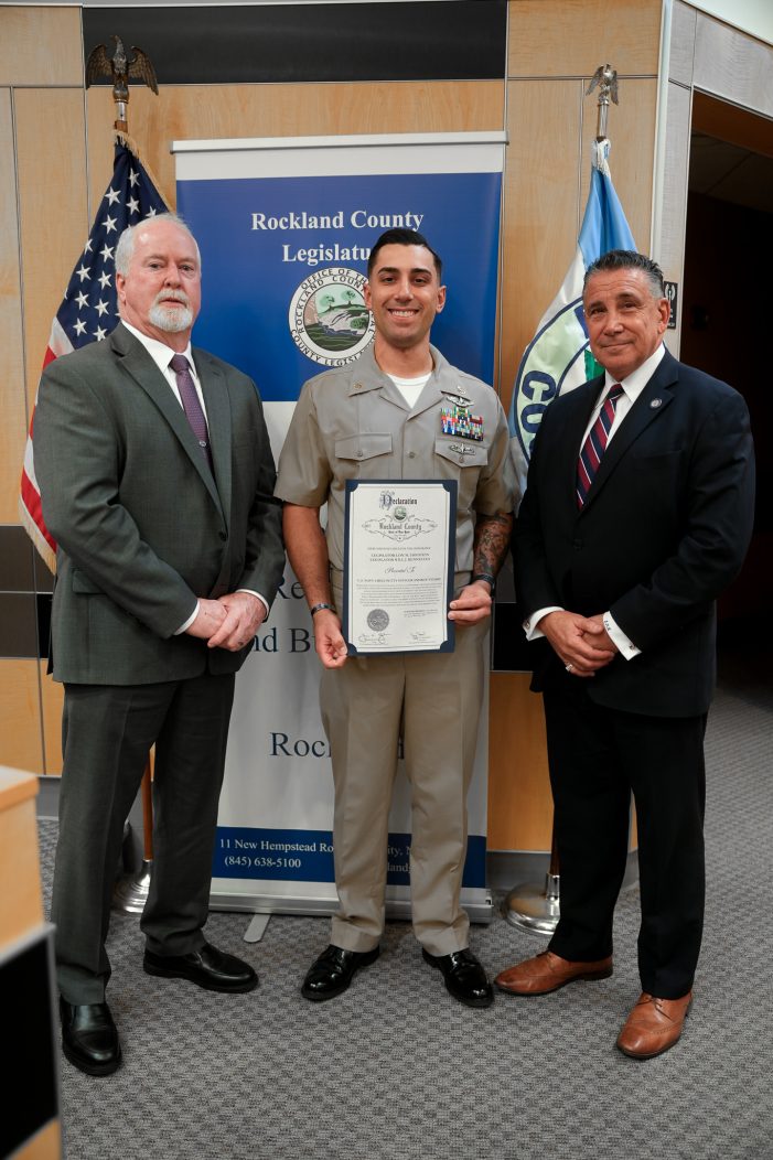 Clarkstown South Graduate Receives One of Navy’s Highest Distinctions