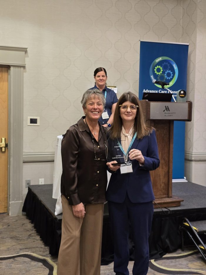 Rockland Hospice CEO Recognized for Work