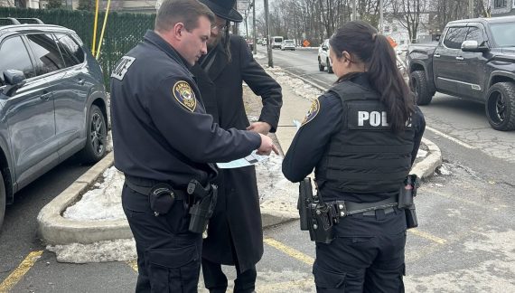 Ramapo Police Conduct Pedestrian Safety Detail