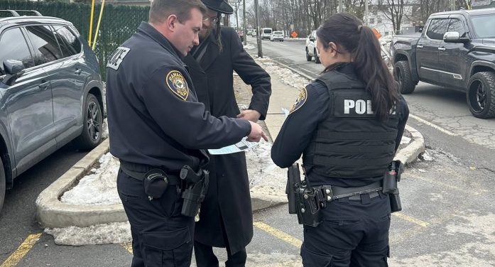 Ramapo Police Conduct Pedestrian Safety Detail