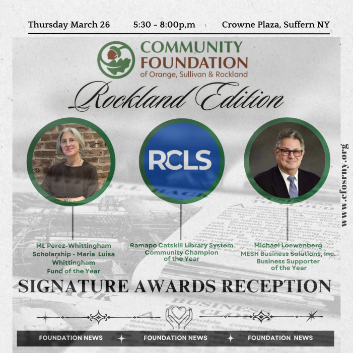 2026 Signature Awards to be Hosted by Community Foundation