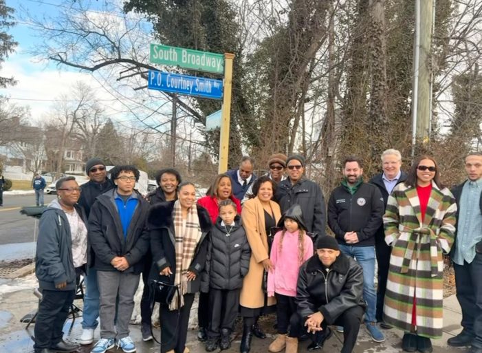 Street Named After Officer Courtney F. Smith