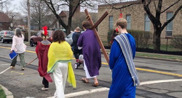 New City Church Performs Stations of the Cross